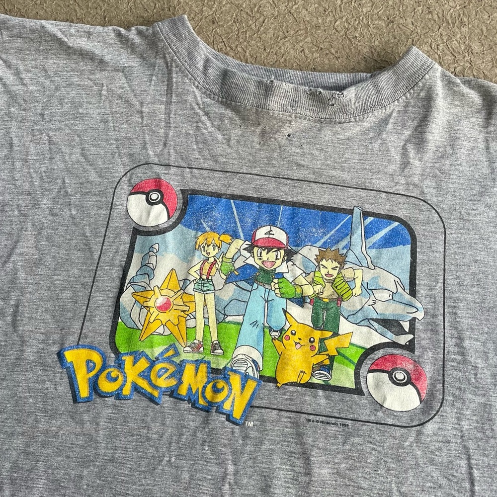 Vintage 1999 Pokémon T Shirt - Picture 1 of 4